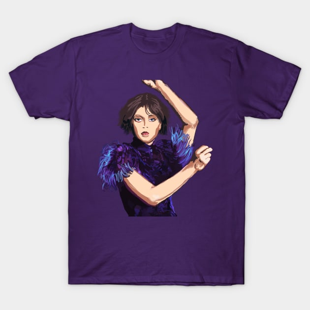 Wednesday dance - minimalist rogue T-Shirt by SmerkinGherkin